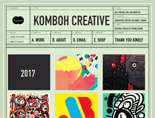 Tablet Screenshot of komboh.com